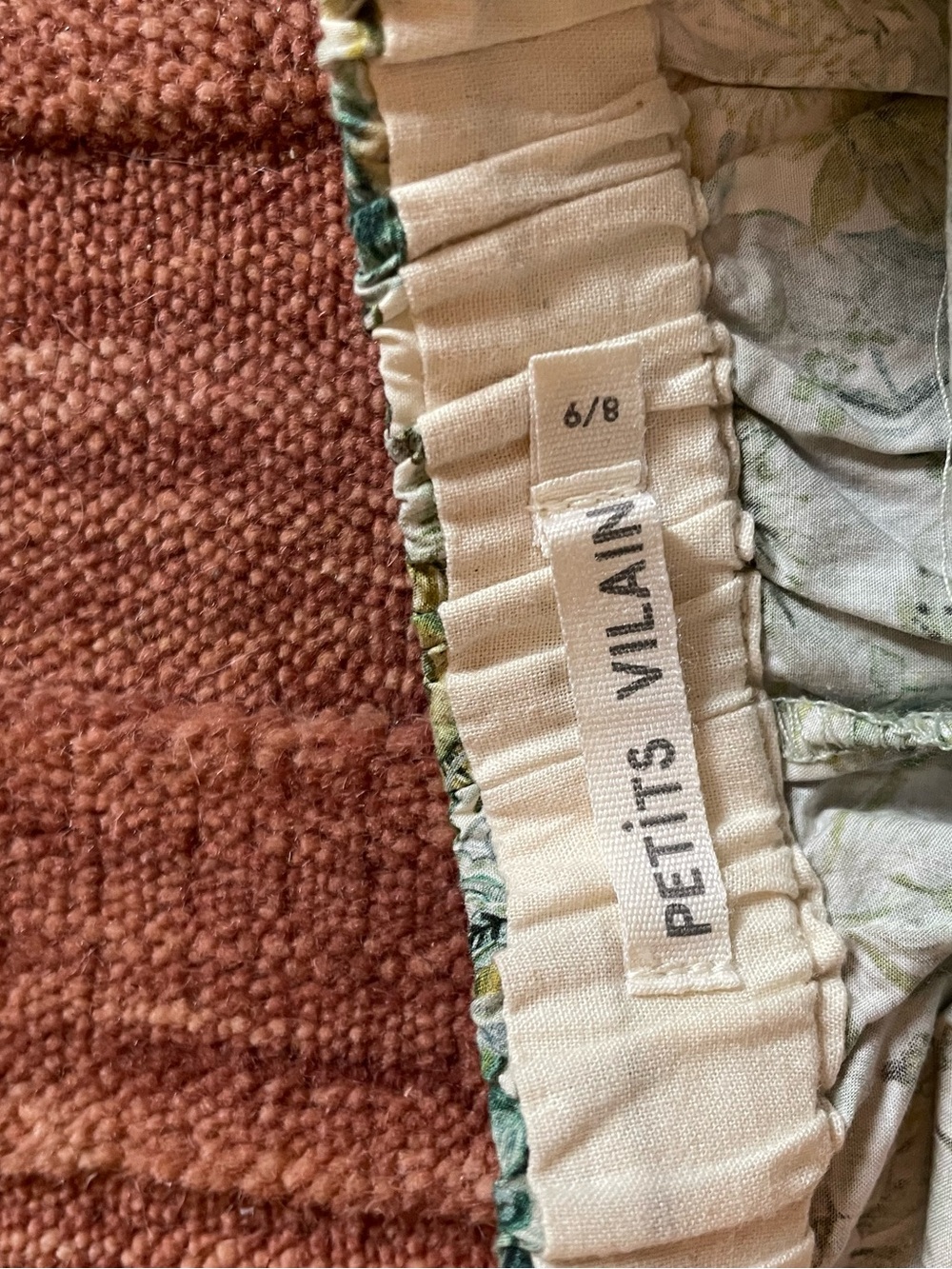 Petits Vilains botanical print shorts - Picture 2 of 6